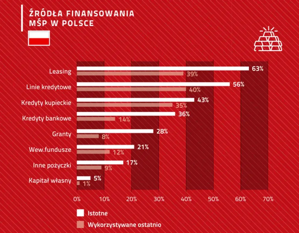 Źródła finansowania MŚP w Polsce